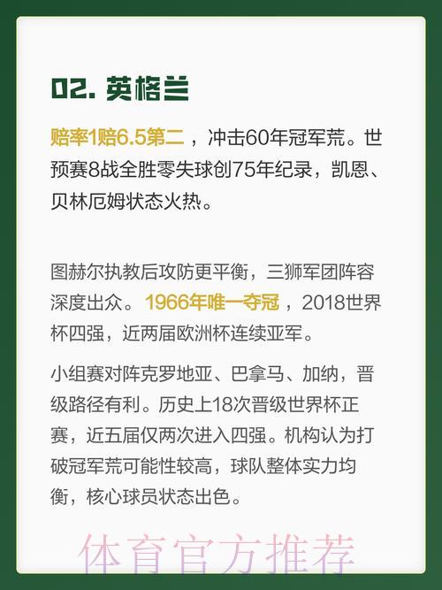 2026世界杯竞猜指南：最具夺冠实力的热门球队盘点